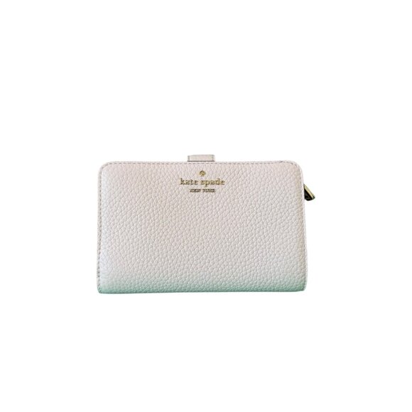 Kate Spade medium zipper  Wallet pebbled leather.  pink NEW - Picture 4 of 4